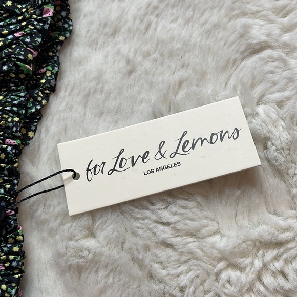 NWT For Love & Lemons Strawberry Thong - SIZE: S - Picture 3 of 4